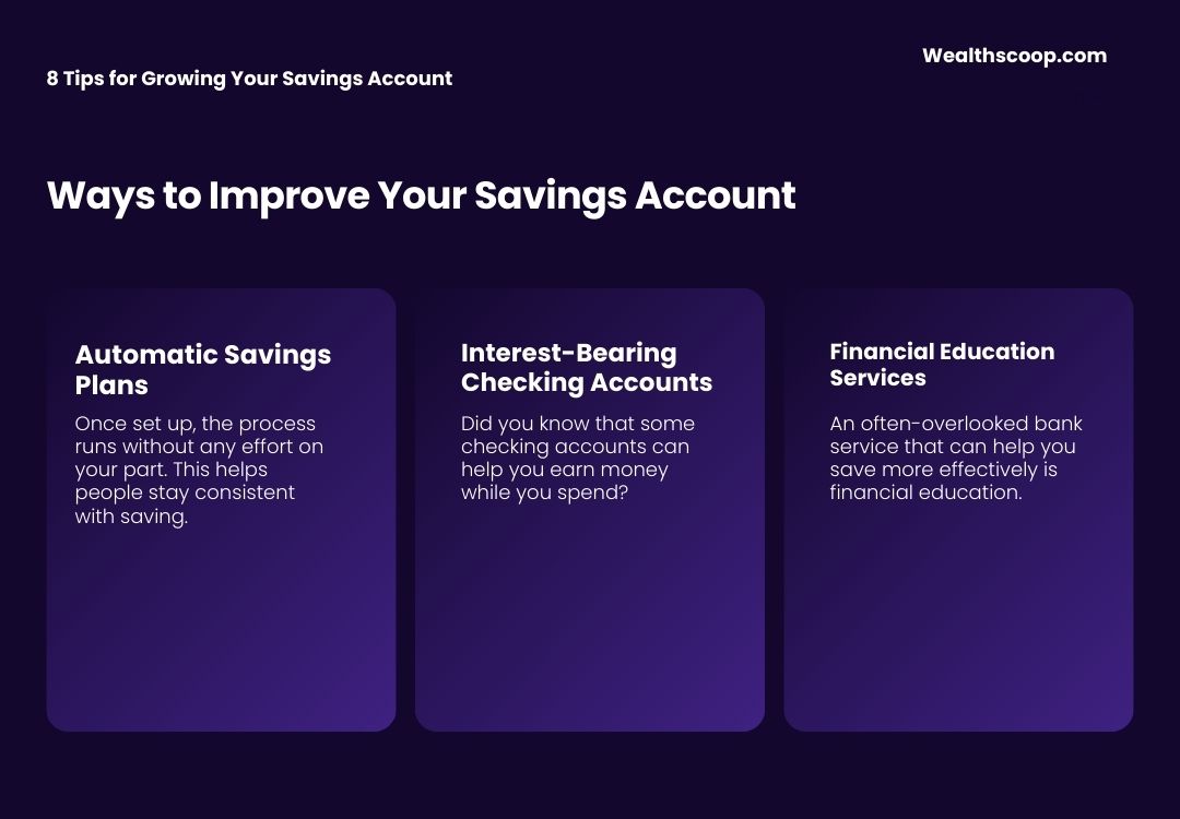 8 Tips for Growing Your Savings Account